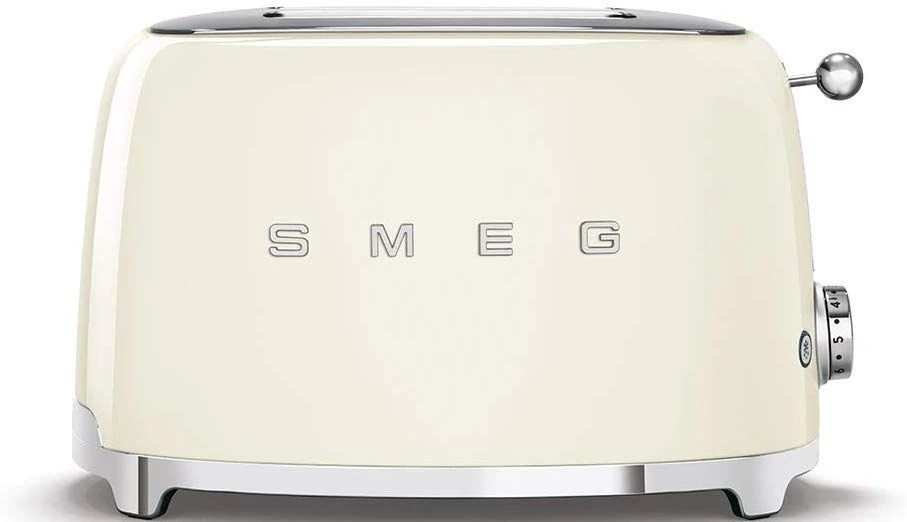 Smeg TSF01CRUK 2 Slice Toaster - Cream