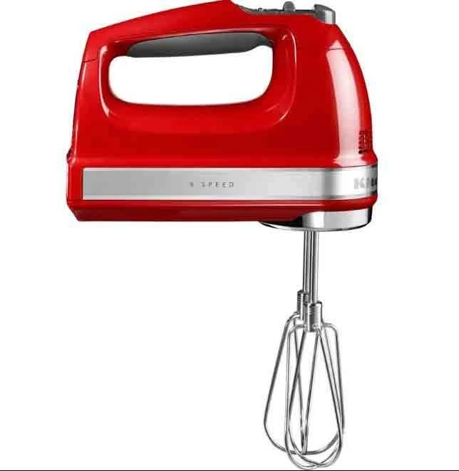 KitchenAid 5KHM9212BER Hand Mixer - Empire Red