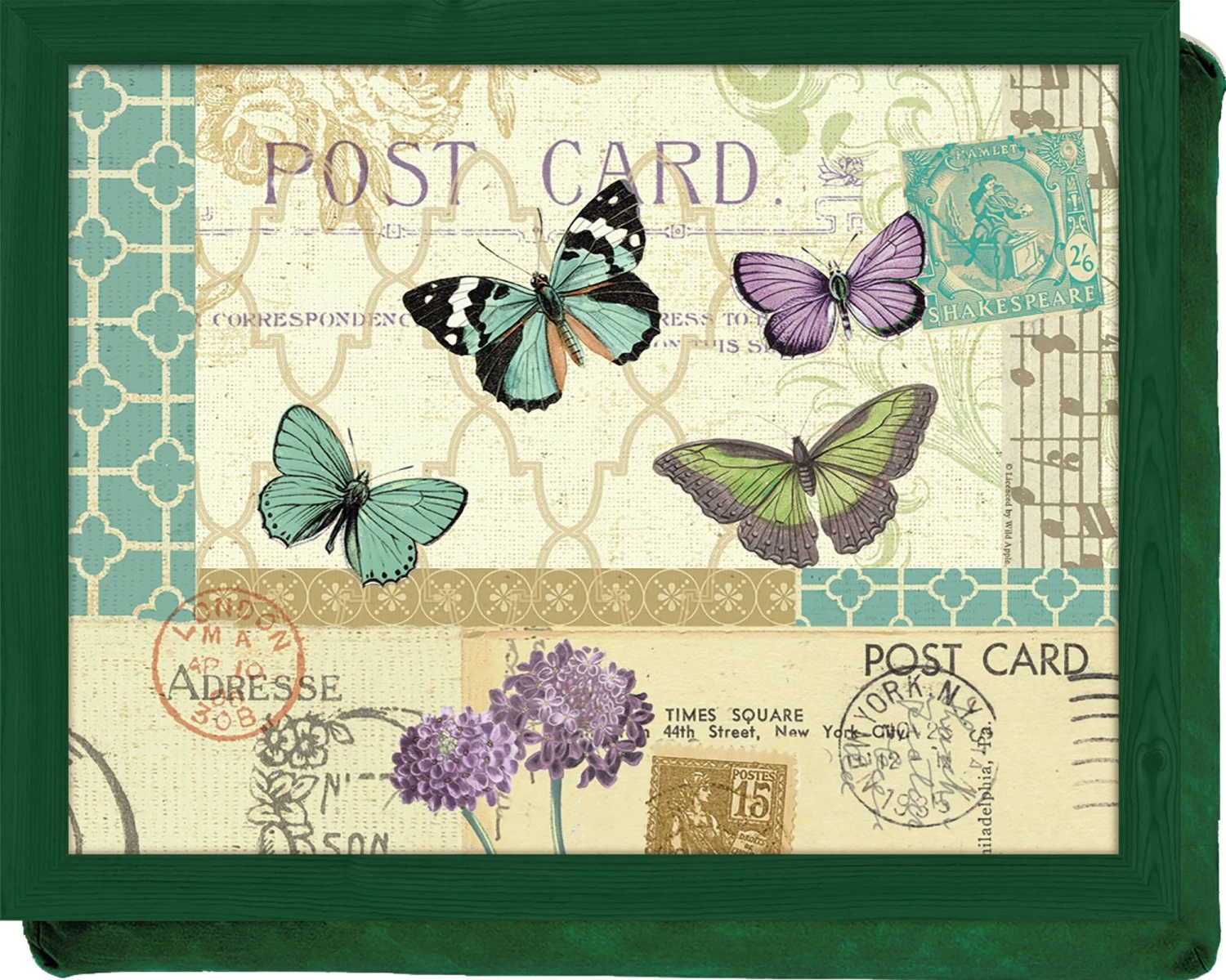 Creative Tops Butterfly Postcard Laptray