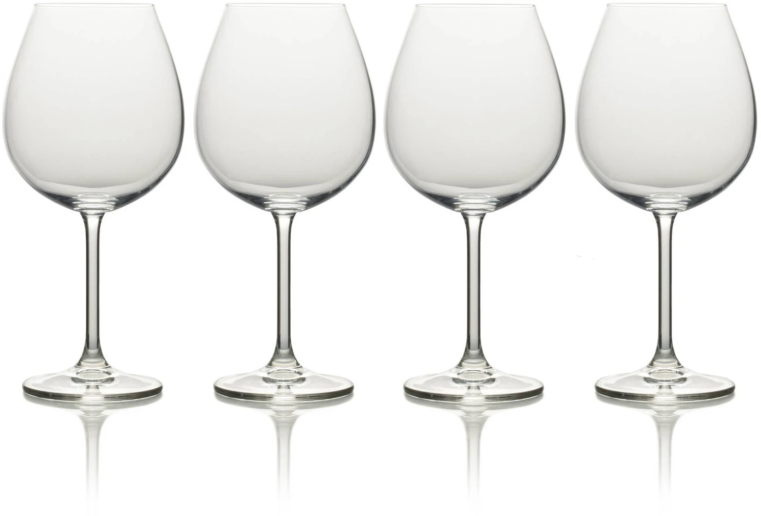 Creative Tops Mikasa Julie Bordeaux Glass Set Of 4 610ml