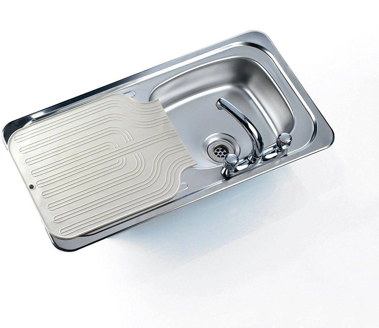 KitchenCraft Rubber Draining Board Mat 51x41cm