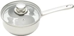 KitchenCraft Stainless Steel 2 Hole Egg Poacher 16cm