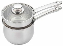 KitchenCraft Stainless Steel Porringer 16cm