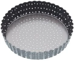 Masterclass Crusty Bake Non-Stick Fluted Round Quiche Tin 18cm