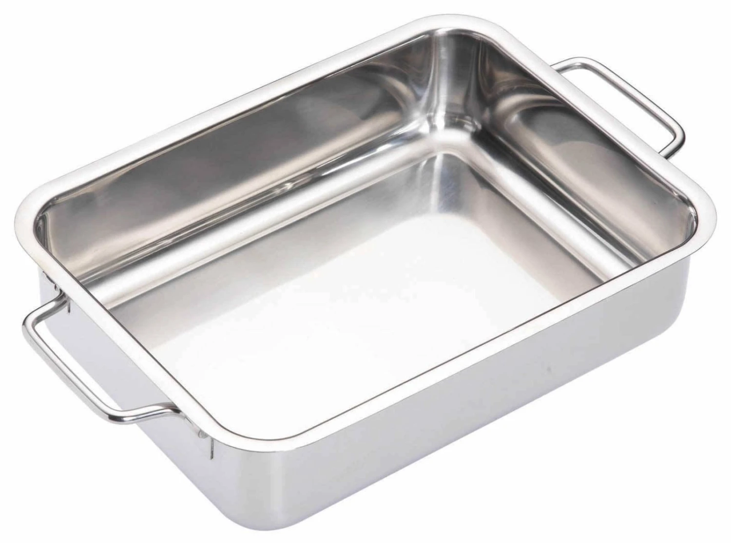 Masterclass Stainless Steel Heavy Duty Roasting Pan 27x20cm