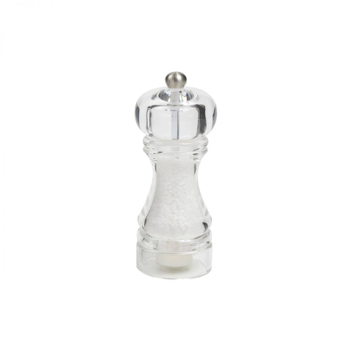 Capstan 145mm Salt Mill Clear Acrylic