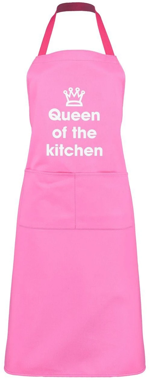 Queen Of The Kitchen Apron Pink