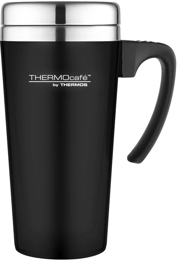 Thermos Soft Touch Travel Mug 420Ml Black