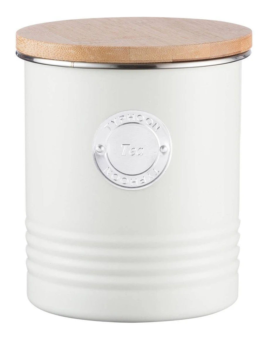 Typhoon Living Tea Cannister Cream
