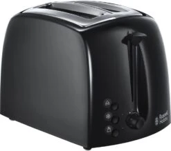 Russell Hobbs Textures Toaster - Black 21641