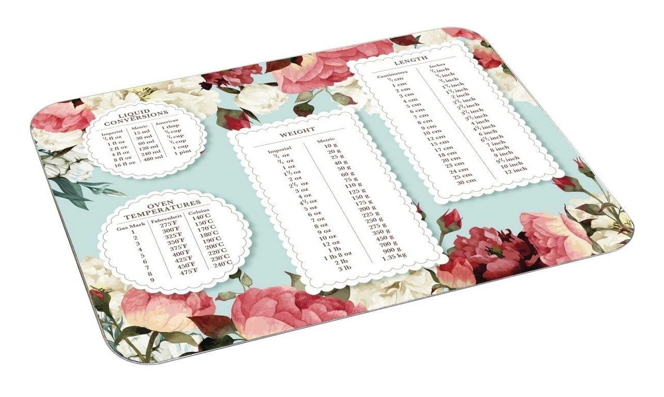 Stow Green Weights & Measures Floral Medium Worktop Protector
