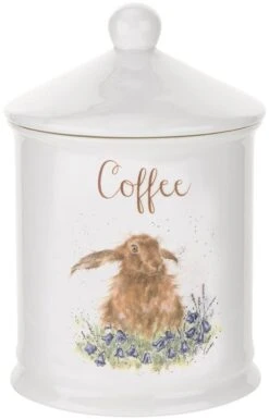 Wrendale Coffee Canister Hare