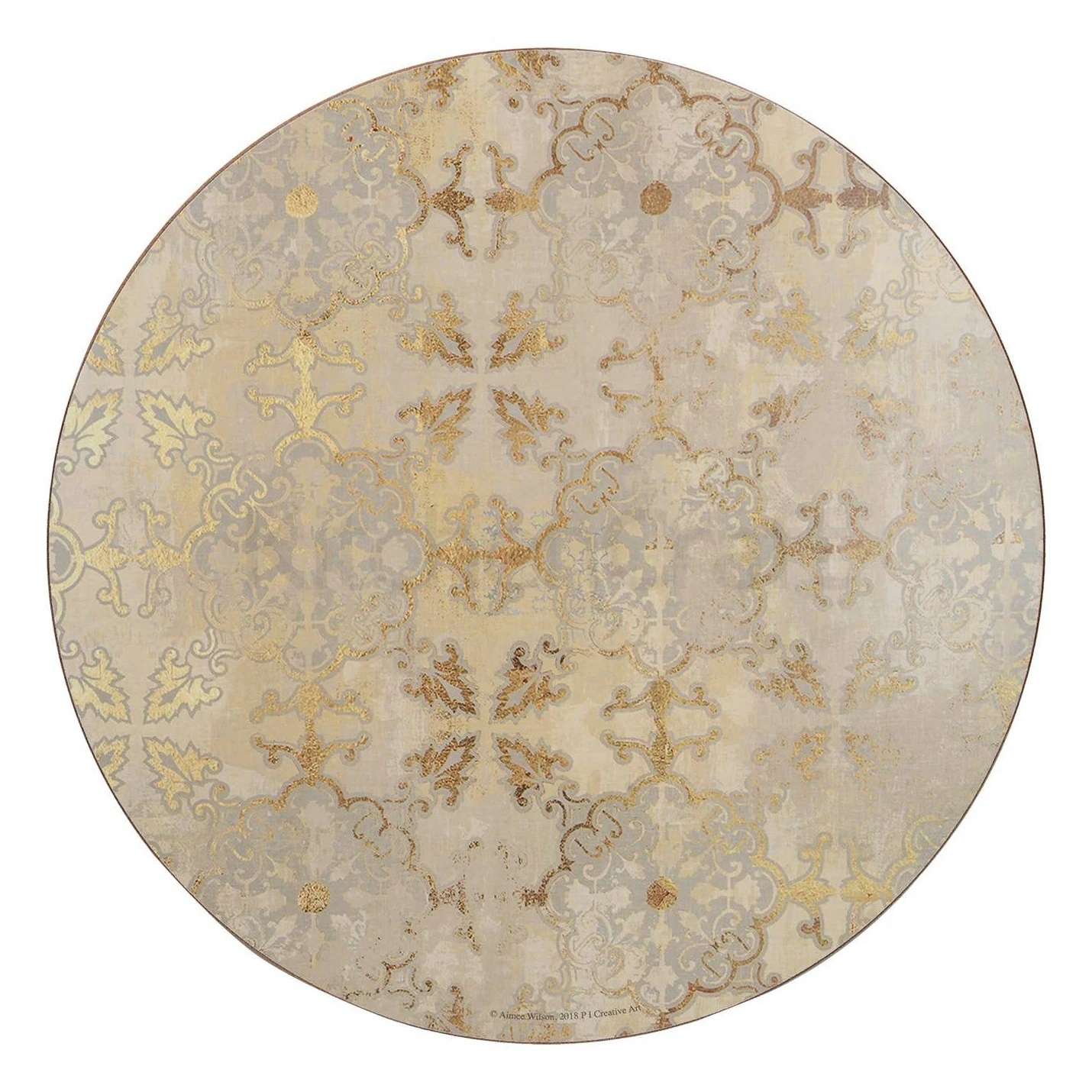 Creative Tops Gold Impressions Placemats Set Of 4