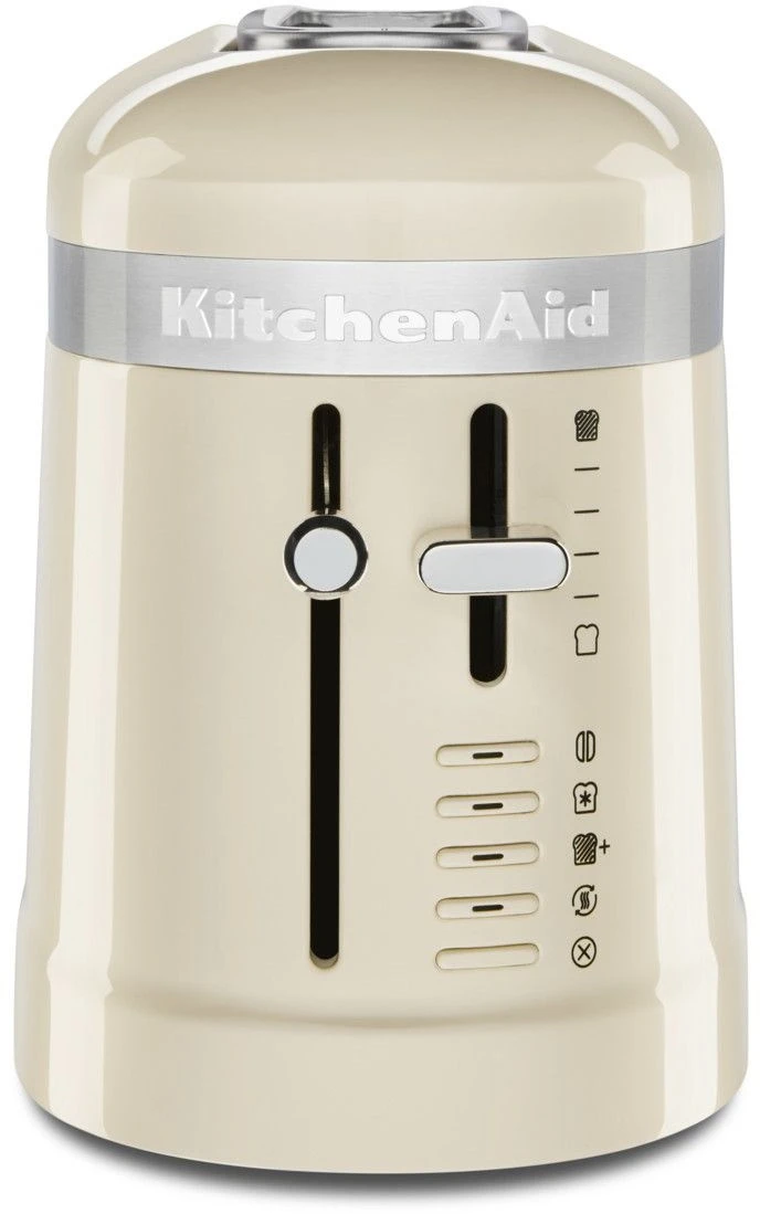 KitchenAid 5KMT3115BAC Design 2 Slot Toaster - Almond Cream - Image 2