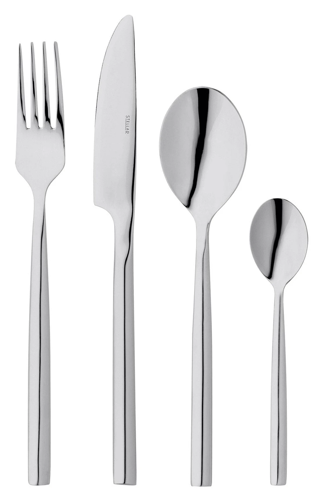 Stellar Rochester Polished 18/10 24 Piece Cutlery Set