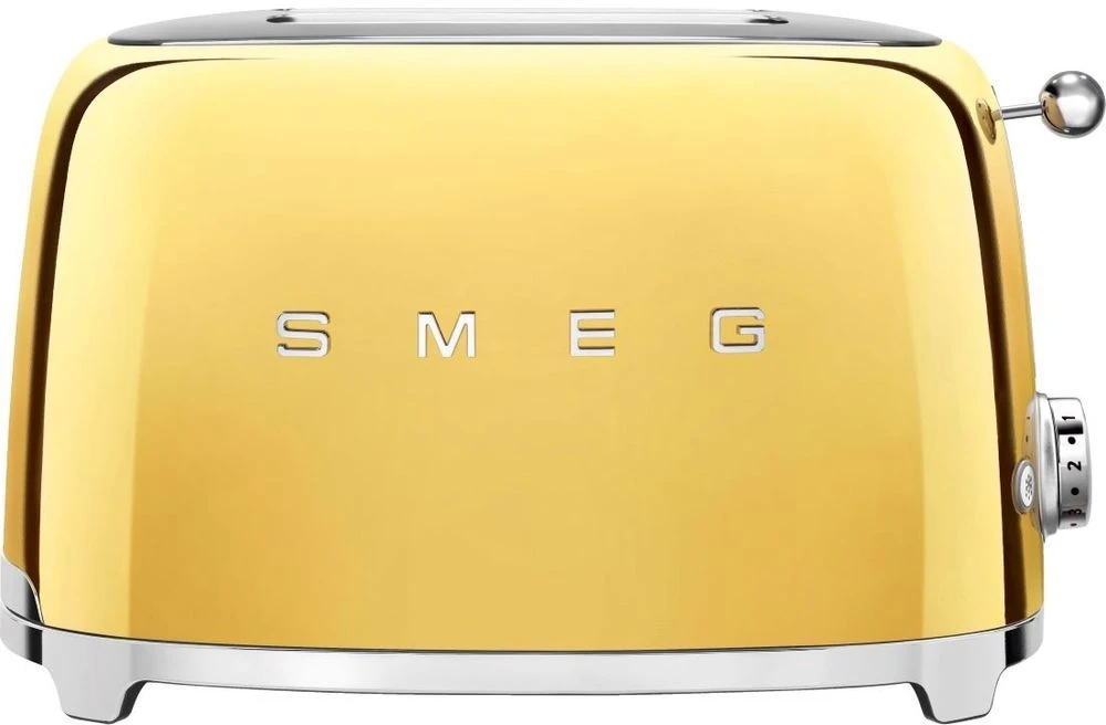 Smeg TSF01GOUK 2 Slice Toaster - Gold