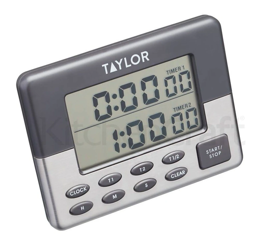 Taylor Pro Dual Event Digital Timer 24 Hour