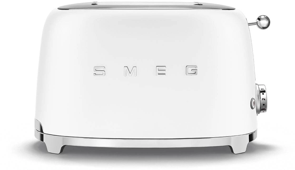 Smeg TSF01WHMUK 2 Slice Toaster - Matte White