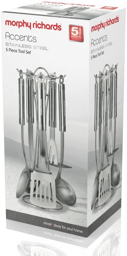 Morphy Richards Accents 5 Piece Tool Set Stainless Steel - Image 4