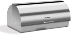 Morphy Richards Accents Bread Bin Roll Top Stainless Steel