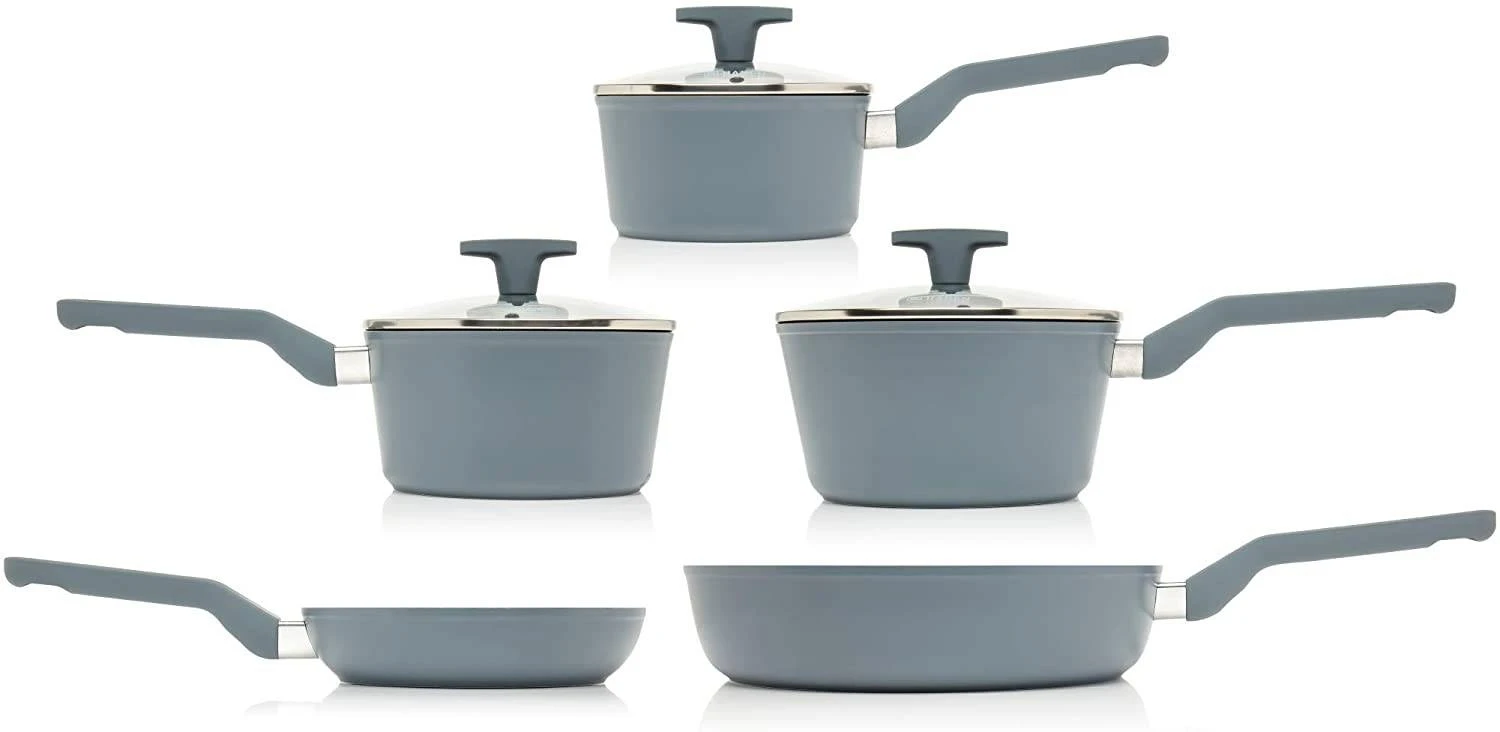 Haden Perth 5 Piece Pan Set - Grey
