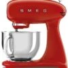 Smeg SMF03RDUK 50's Style Stand Mixer - Red
