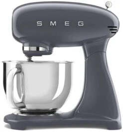 Smeg SMF03GRUK 50's Style Stand Mixer - Slate Grey