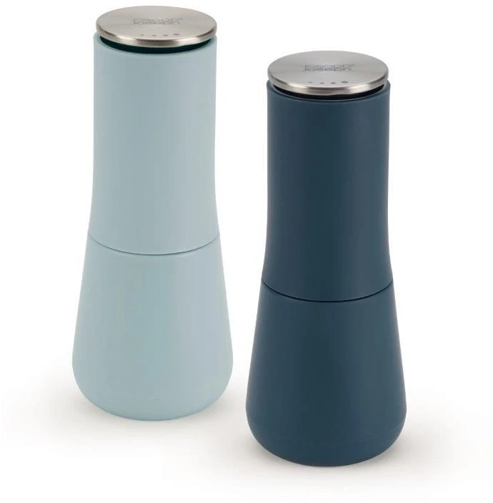 Joseph Joseph Milltop Salt & Pepper Set Editions - Sky - Image 2