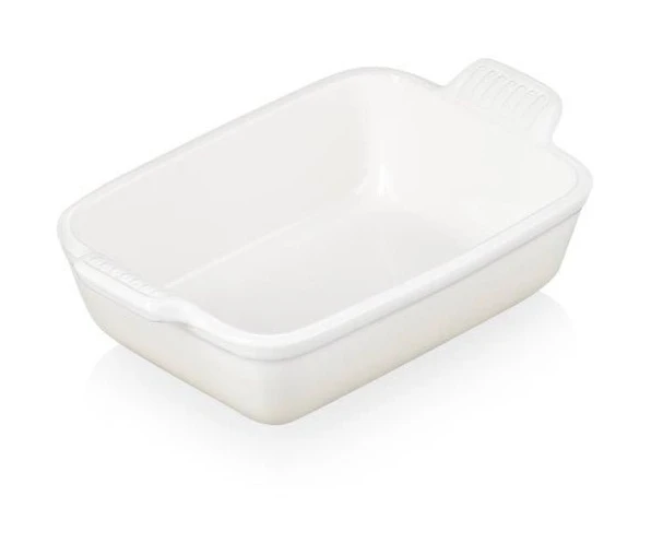 Le Creuset Heritage Deep Rectangular Dish 26cm Meringue