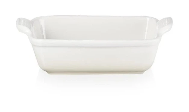 Le Creuset Heritage Deep Rectangular Dish 26cm Meringue - Image 2