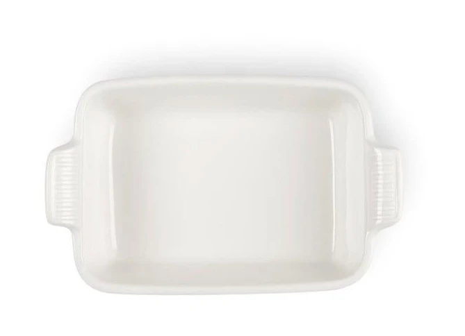 Le Creuset Heritage Deep Rectangular Dish 26cm Meringue - Image 4