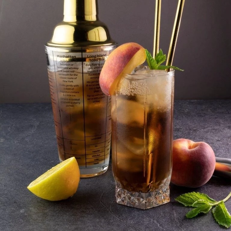 Taylors Eye Witness Glass Cocktail Shaker 400ml - Gold - Image 3