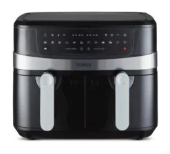 Tower T17088 Vortx 9L 12-In-1 Dual Basket Air Fryer - Black