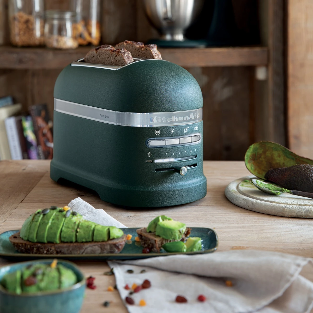 KitchenAid 5KMT2204BPP 2 Slot Toaster - Pebble Palm - Image 2