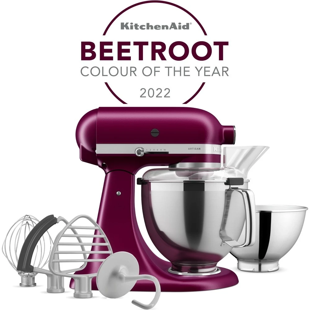 KitchenAid 5KSM195PSBBE 4.8L Stand Mixer - Beetroot Colour Of The Year