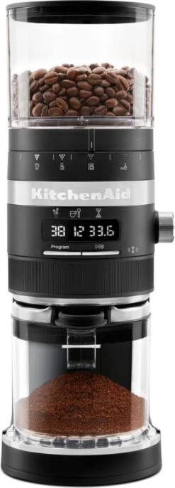 KitchenAid 5KCG8433BBM Burr Grinder - Matte Black