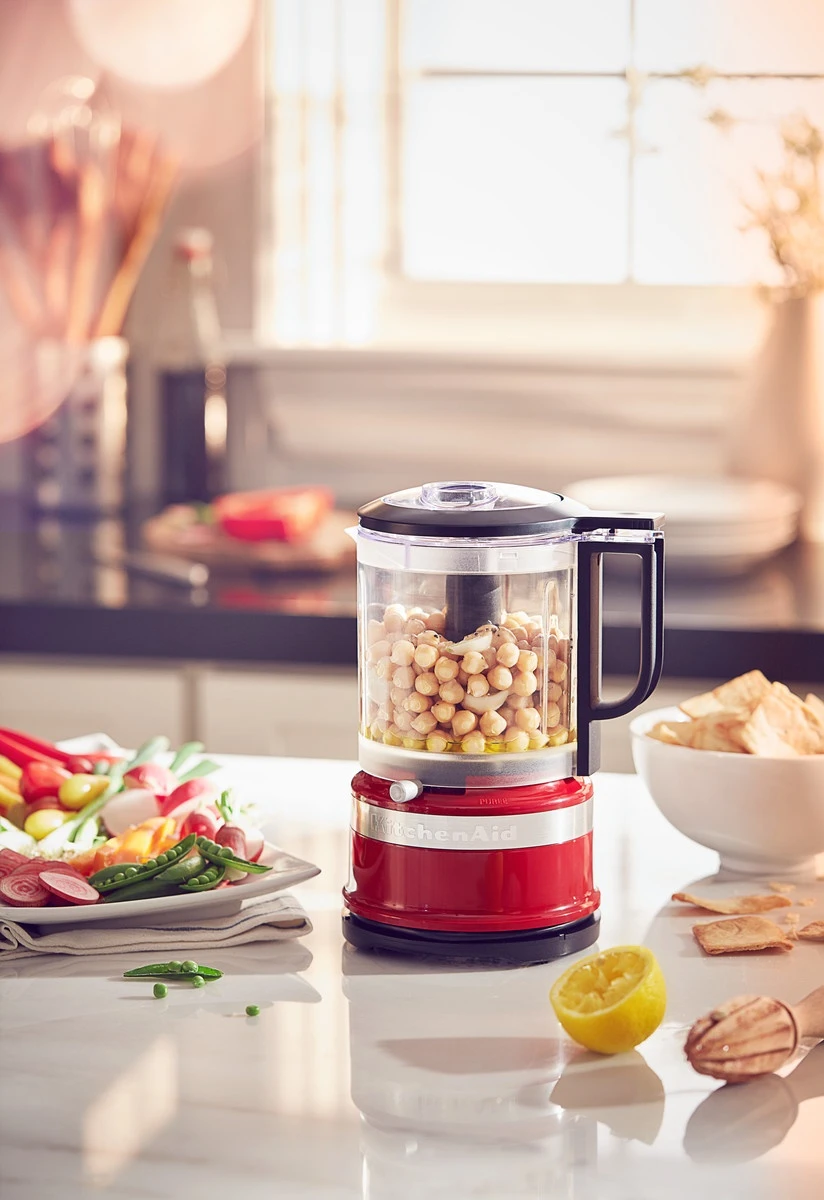 KitchenAid 5KFC0516BER 1.19L Mini Food Chopper - Empire Red - Image 2