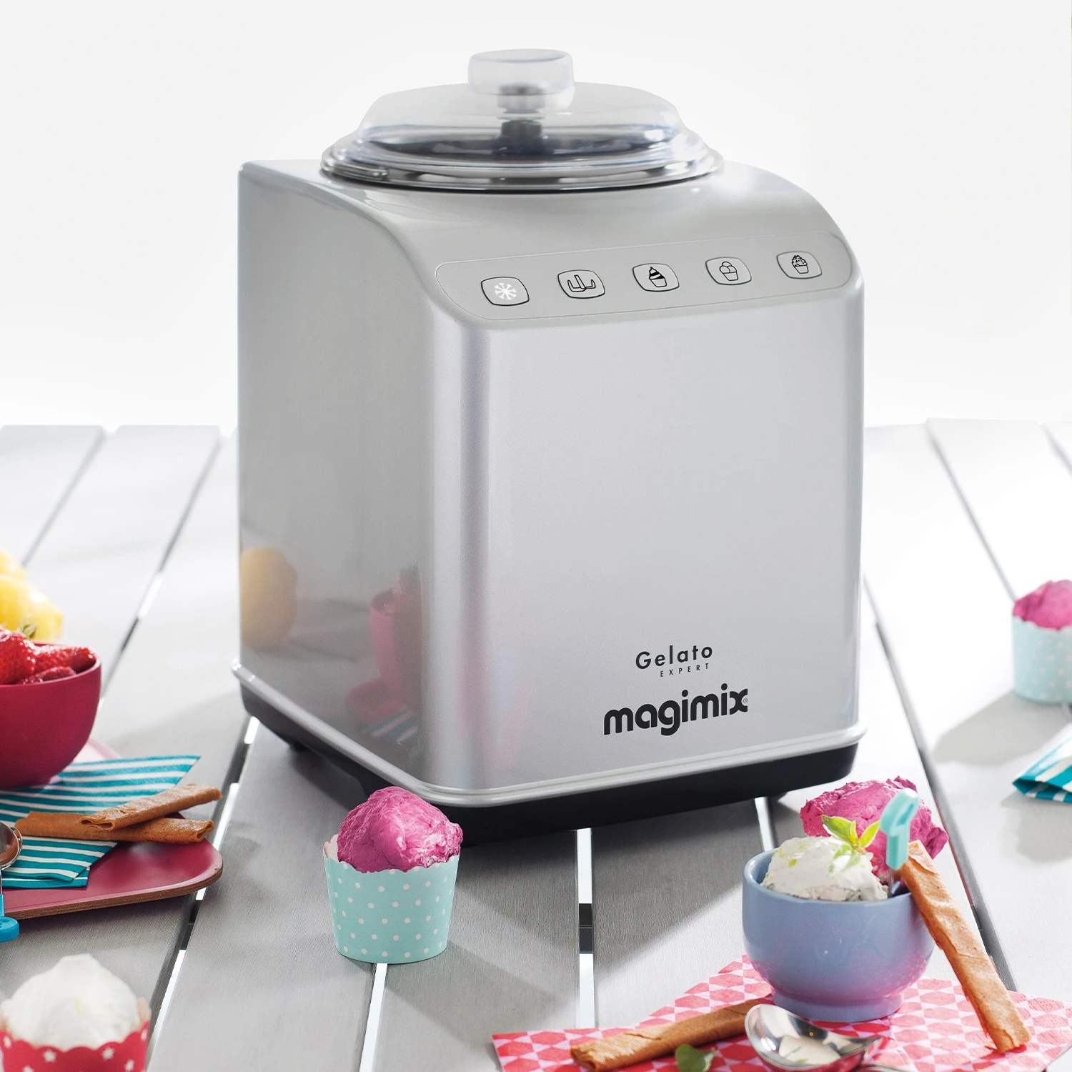 Magimix Gelato Expert Ice Cream Maker - Satin - Image 2