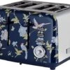 Laura Ashley VQSBT583BSUK Elveden 4 Slice Toaster - Blue