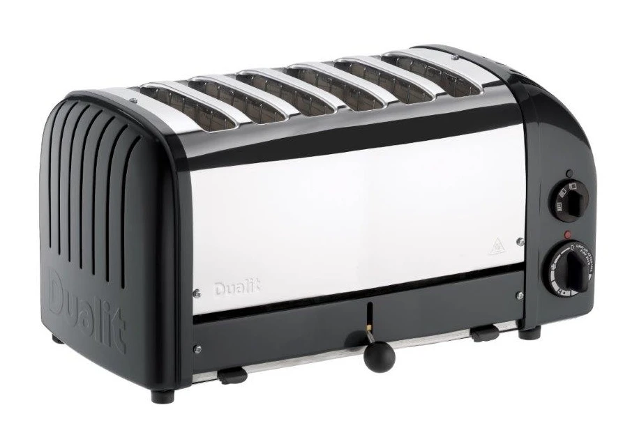 Dualit 6 Slot Toaster - Black - Image 2