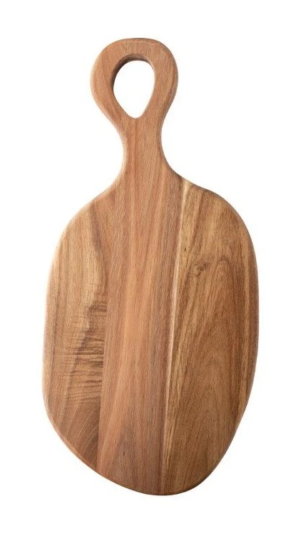 Taylors Eye Witness Chopping Board Pebble Loop Acacia 23.5X50cm - Image 2