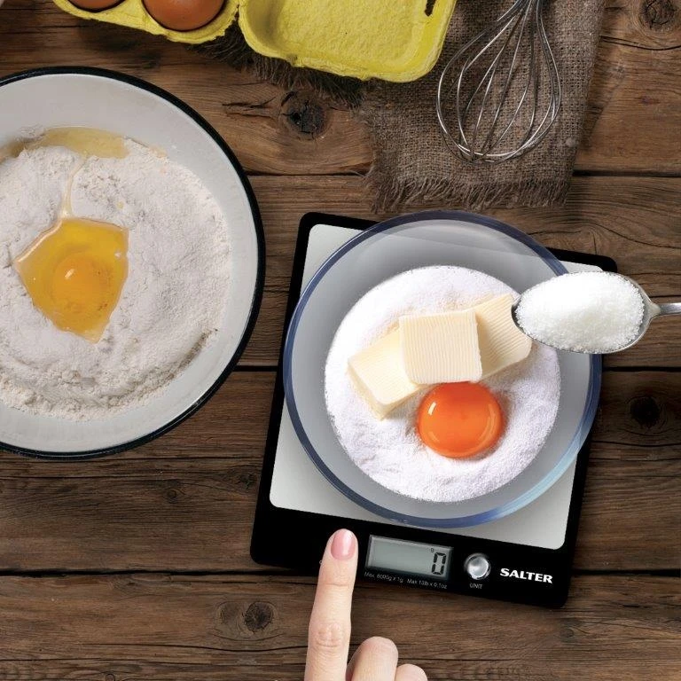 Salter Stainless Steel Evo Digital Kitchen Scales 5kg - Image 2