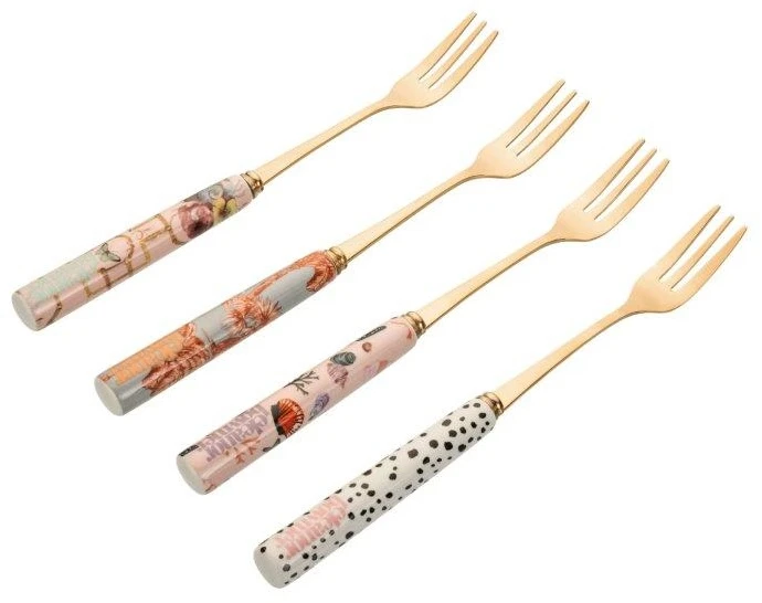 Captivate Eleanor Bowmer Pastry Forks Set Of 4 - Image 2