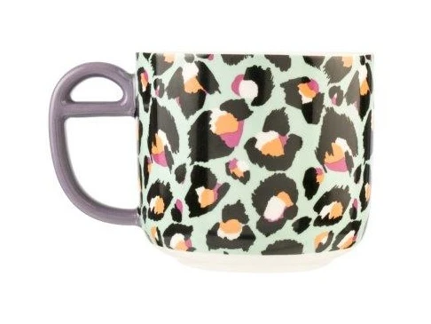 Captivate Eleanor Bowmer Short Mug Blue Leopard - Image 2