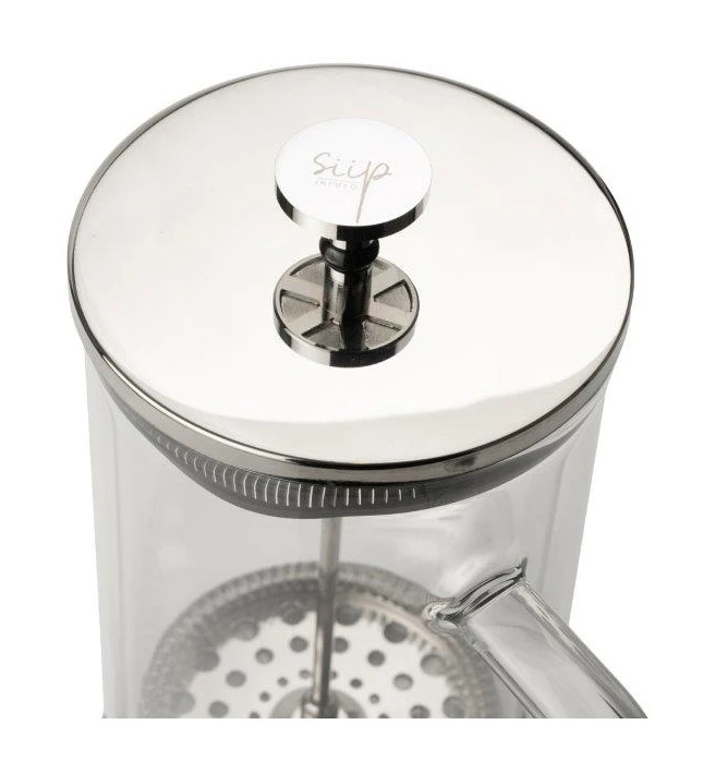 Captivate Siip Double Walled Glass 8 Cup Cafetiere