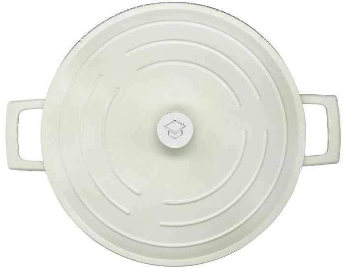 Masterclass Cast Aluminium Shallow Casserole Dish 28cm Mint - Image 3