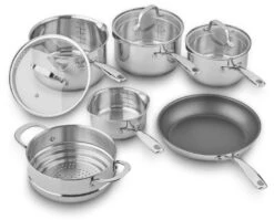Tala Stainless Steel 6 Piece Pan Set