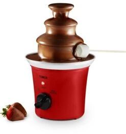 Tower T19043RD Chocolate Fountain - Red