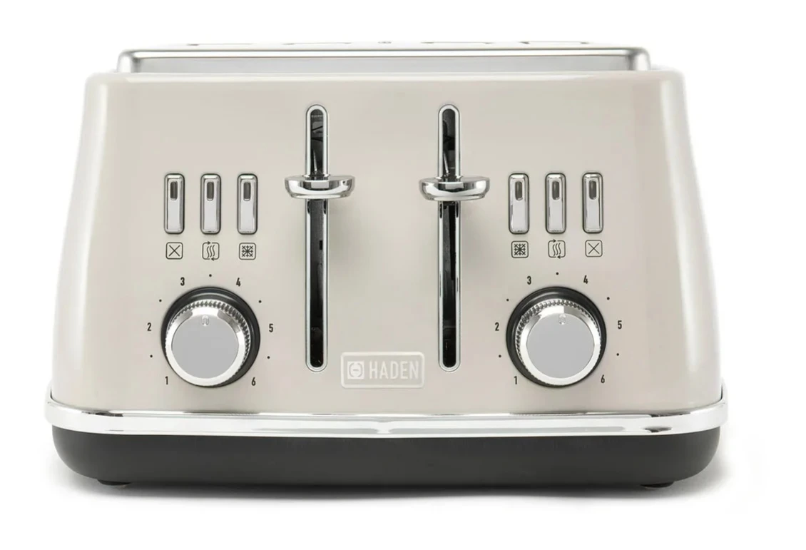 Haden 205995 Cotswold 4 Slice Toaster - Putty