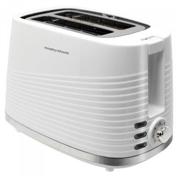 Morphy Richards 220029 Dune 2 Slice Toaster - White - Image 2
